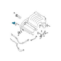 OEM 2016 Infiniti QX70 Thermostat Assembly Diagram - 21200-31U03
