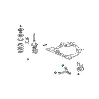 OEM Acura Bush, Front Arm (Lower) (Yamashita) Diagram - 51392-S5A-004