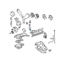 OEM 2000 Lexus GS400 Gasket(For Oil Filler Cap) Diagram - 12195-50010