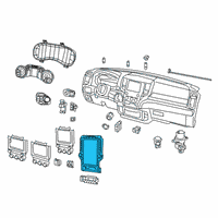 OEM Ram CONTROL Diagram - 68312620AG