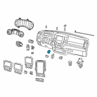 OEM 2022 Ram 1500 Switch-Ignition Diagram - 68336255AC