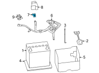 OEM Toyota 86 Positive Term Diagram - SU003-02356