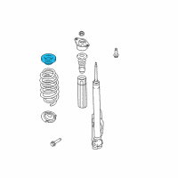 OEM 2022 Ford EcoSport Upper Spring Insulator Diagram - GN1Z-5586-A