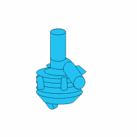 OEM 2008 Cadillac STS Auxiliary Pump Diagram - 25808860