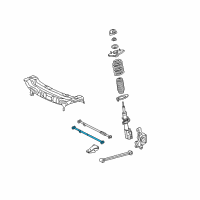 OEM 2005 Buick LaCrosse Rod Asm-Rear Wheel Spindle Diagram - 15236247