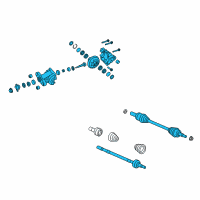 OEM 2014 Chevrolet SS Differential Assembly Diagram - 92283118