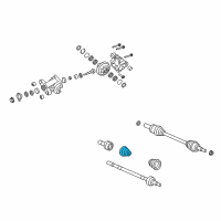 OEM Chevrolet SS Inner Boot Diagram - 92290843