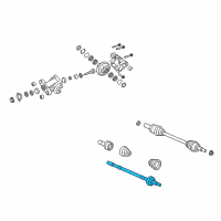 OEM 2017 Chevrolet Caprice Outer Joint Diagram - 92293469