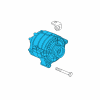 OEM 2003 Chevrolet Cavalier GENERATOR Assembly *Math Data (Sg10) *Math Data Diagram - 22683070