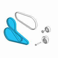 OEM Ford Serpentine Belt Diagram - BL3Z-8620-D