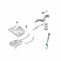 OEM 2009 Kia Amanti Fuel Filter Assembly Diagram - 3191109000