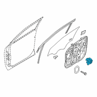 OEM 2021 Kia Telluride Pad U Diagram - 82450S9010