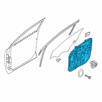 OEM 2021 Kia Telluride Pad U Diagram - 82471S9000