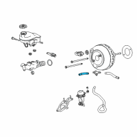 OEM 2010 Cadillac SRX Vacuum Hose Diagram - 20791945