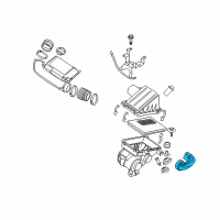 OEM 2012 Nissan Xterra Duct-Air Diagram - 16554-EA200