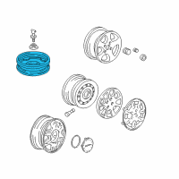 OEM 1993 Acura Integra Disk, Wheel (15X4T) (Kanai) Diagram - 42700-SK7-A61