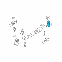OEM Infiniti I30 INSULATOR - Engine Mounting, Rear Diagram - 11320-2Y00B