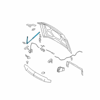 OEM 2009 Ford F-250 Super Duty Lift Cylinder Diagram - 7C3Z-16C826-AA