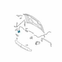 OEM 2010 Ford F-250 Super Duty Release Cable Diagram - 8C3Z-16916-A