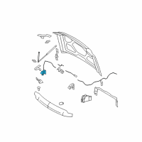 OEM Ford F-250 Super Duty Release Cable Diagram - 8C3Z-16916-A