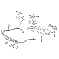 OEM 2008 Chevrolet Impala Mount Bolt Diagram - 11571051