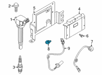 OEM Hyundai Kona Sensor-Camshaft Position Diagram - 39350-2M400