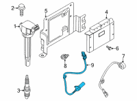 OEM Hyundai Elantra Sensor-Crankshaft Position Diagram - 39180-2M612