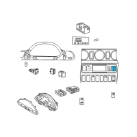 OEM 2005 Dodge Sprinter 3500 Switch-Heated Seat Diagram - 5120444AA