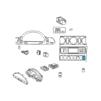 OEM 2006 Dodge Sprinter 2500 Switch-Central Locking Diagram - 5103855AA