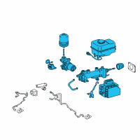 OEM Toyota Land Cruiser Actuator Assembly Diagram - 47050-60290