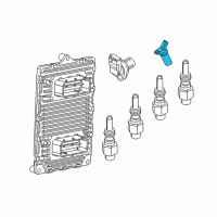 OEM Ram Sensor-Crankshaft Position Diagram - 68098560AA