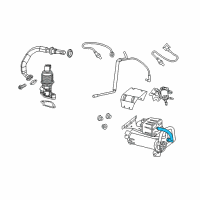 OEM Ram Hose-Vapor CANISTER Pass Thru Diagram - 52110233AD