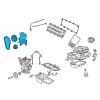 OEM Chrysler 300 Chain-Engine Diagram - 53021581AC