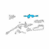 OEM 2010 Chrysler Sebring Switch-Multifunction Diagram - 68015102AF