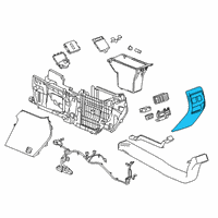 OEM 2022 Cadillac XT4 Rear Panel Diagram - 84570223