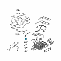 OEM Chevrolet Spark Sensor Diagram - 23437350