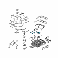 OEM Chevrolet Spark EV Battery Cable Diagram - 23426852