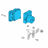 OEM 2019 Cadillac CT6 ABS Control Unit Diagram - 84361152