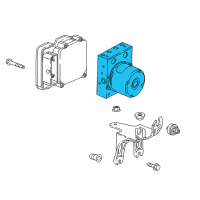 OEM Cadillac VALVE KIT-ELEK TRACT CONT BRK PRESS MOD Diagram - 84309749