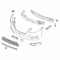 OEM 2017 Nissan Titan Bolt-Hex Diagram - 08146-6162G