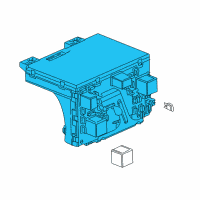 OEM 2007 Saturn Ion Body Control Module Assembly Diagram - 10390022