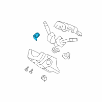 OEM 2009 Ford Escape Ignition Immobilizer Module Diagram - 8L8Z-15607-B