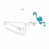 OEM 2019 Ford SSV Plug-In Hybrid Socket & Wire Diagram - HS7Z-13K371-A