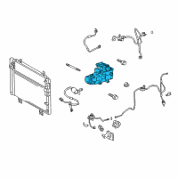 OEM Lexus Compressor Assy, W/Motor Diagram - 88370-50010