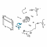 OEM 2011 Lexus LS600h Hose Sub-Assembly, DISCH Diagram - 88703-50041