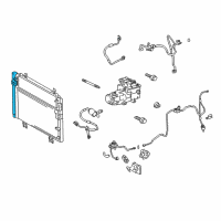 OEM 2012 Lexus LS600h Dryer, Cooler Diagram - 88474-50020