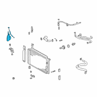 OEM Toyota Prius Reserve Tank Diagram - 16470-21010