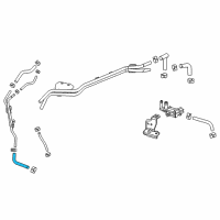 OEM 2018 Honda Accord Tube, Air Bypass Valve Solenoid (G) Diagram - 36190-6A0-A00