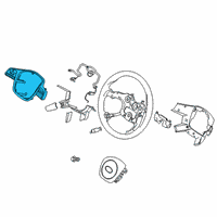 OEM 2021 Kia Telluride Switch Assembly-STRG Rem Diagram - 96700S9360SA1