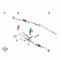 OEM Hyundai Veracruz Pinion & Valve Assembly-Power Steering Diagram - 57716-3J100